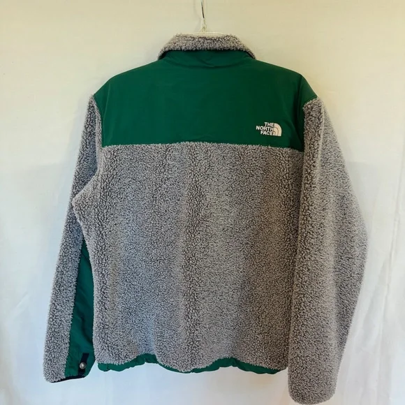 The North Face Denali Berber Fleece Jacket Gray Green Unisex